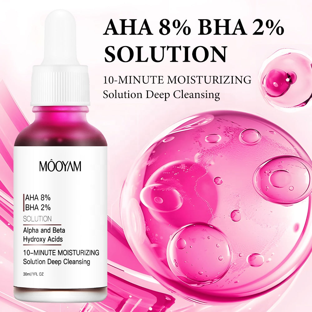 MOOYAM AHA 8% + BHA 2% Peeling Solution