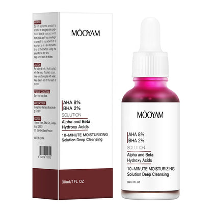 MOOYAM AHA 8% + BHA 2% Peeling Solution