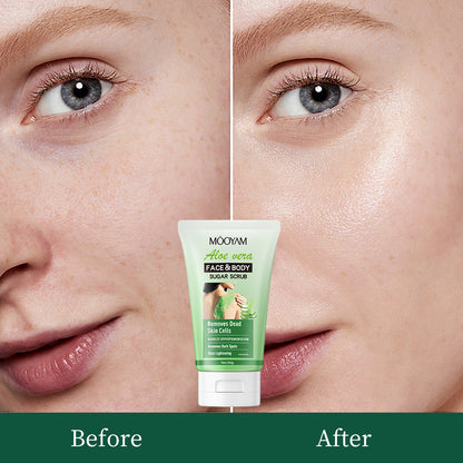 MOOYAM Aloe Vera Face & Body Sugar Scrub