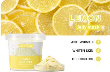 Lemon Jelly Mask – Masque Éclat & Contrôle du Sébum MOOYAM