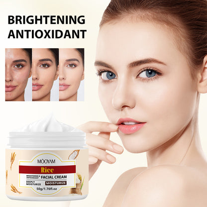 Crème Hydratante Éclat au Riz – MOOYAM Rice Facial CreamCrème au riz MOOYAM