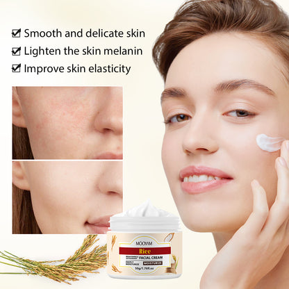 Crème Hydratante Éclat au Riz – MOOYAM Rice Facial CreamCrème au riz MOOYAM