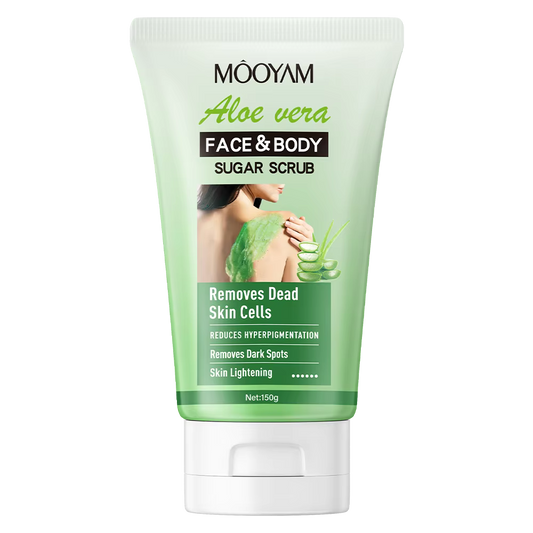 MOOYAM Aloe Vera Face & Body Sugar Scrub