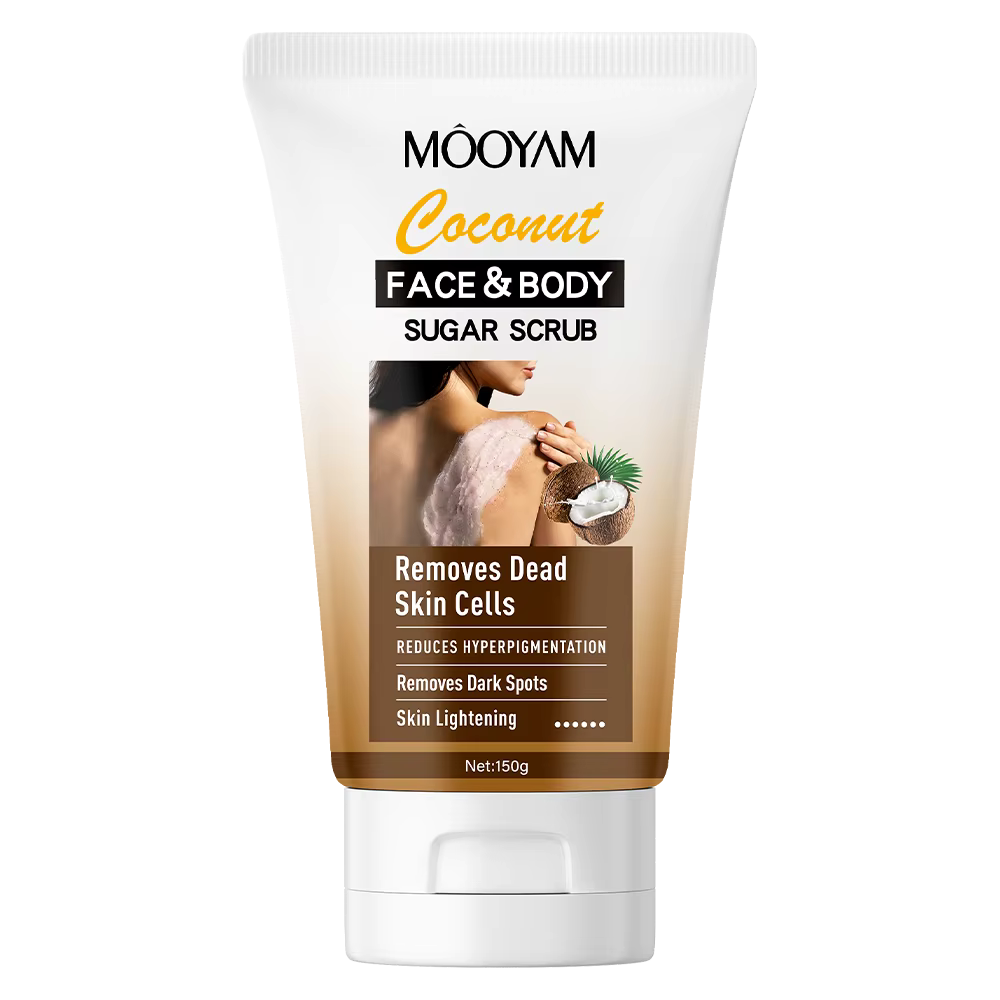 MOOYAM Coconut Face & Body Sugar Scrub
