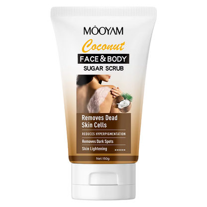 MOOYAM Coconut Face & Body Sugar Scrub