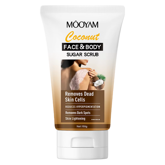 MOOYAM Coconut Face & Body Sugar Scrub