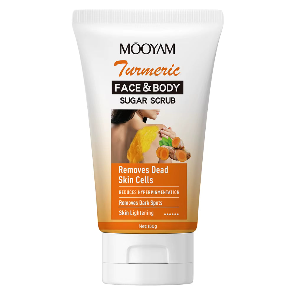 MOOYAM Turmeric Face & Body Sugar Scrub