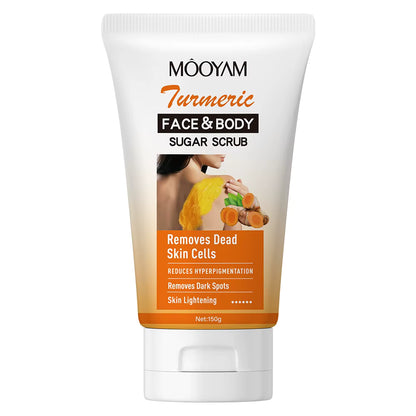 MOOYAM Turmeric Face & Body Sugar Scrub