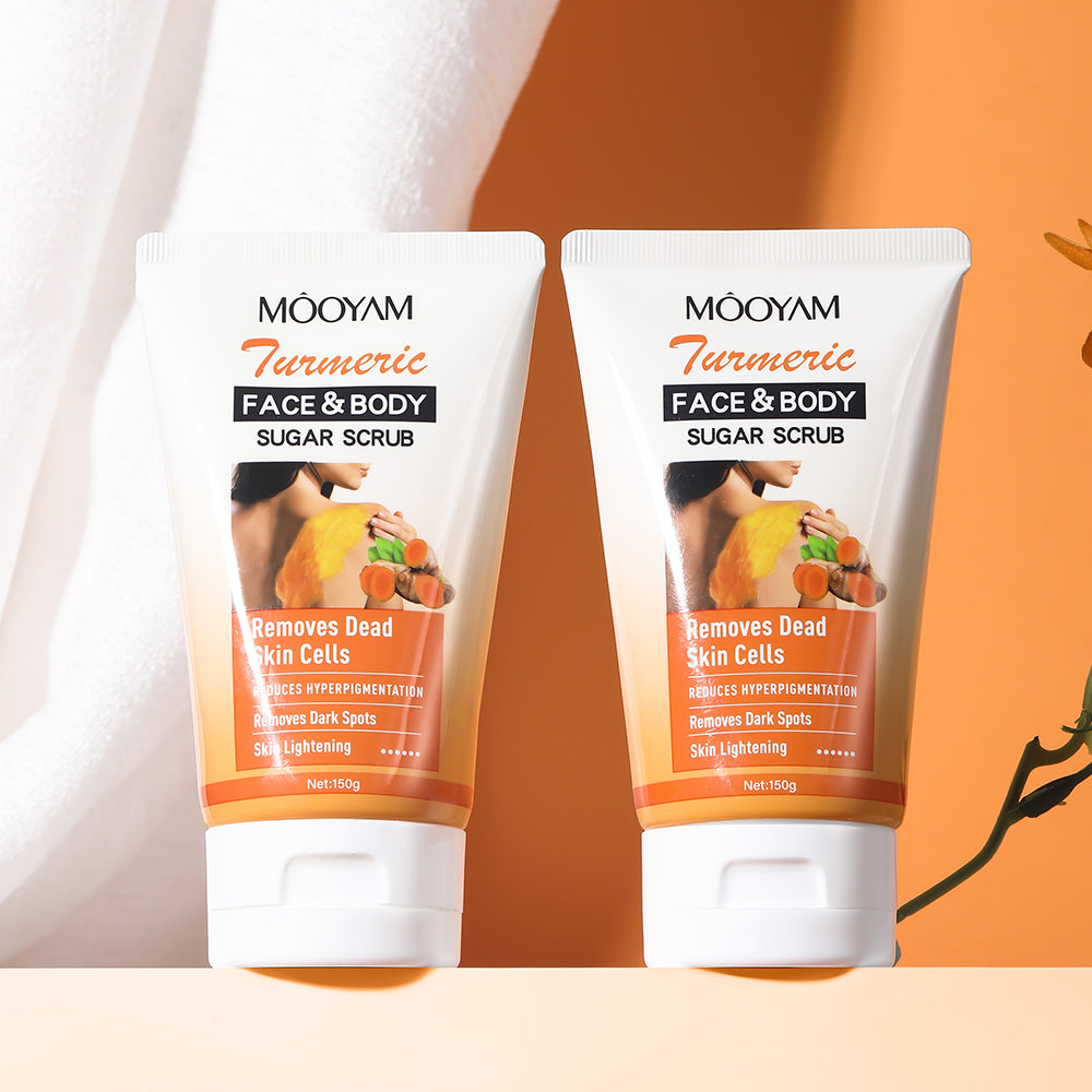 MOOYAM Turmeric Face & Body Sugar Scrub