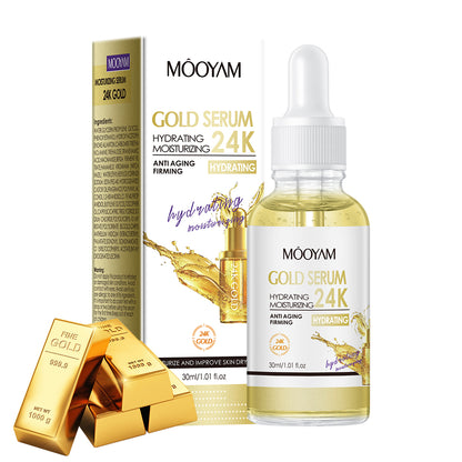 MOOYAM 24K Gold Hydrating & Moisturizing Serum