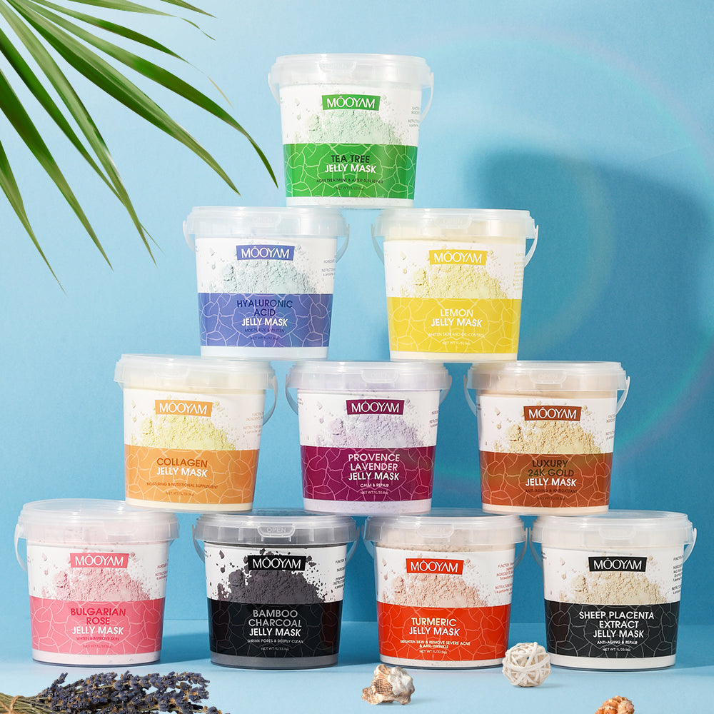 Bamboo Charcoal Jelly Mask – Masque Purifiant & Détox MOOYAM