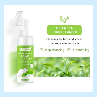 MOOYAM Foaming Cleanser au Thé Vert.