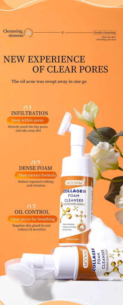 MOOYAM Foaming Cleanser au Collagène
