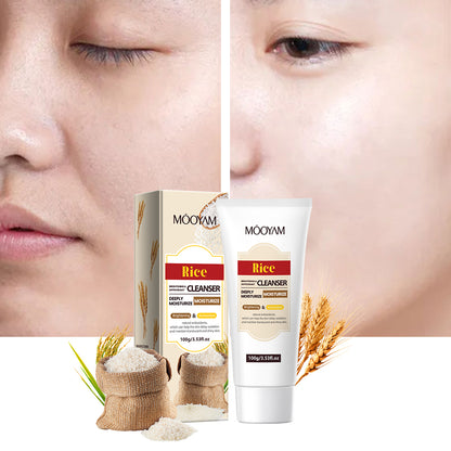 MOOYAM Rice Foam Cleanser