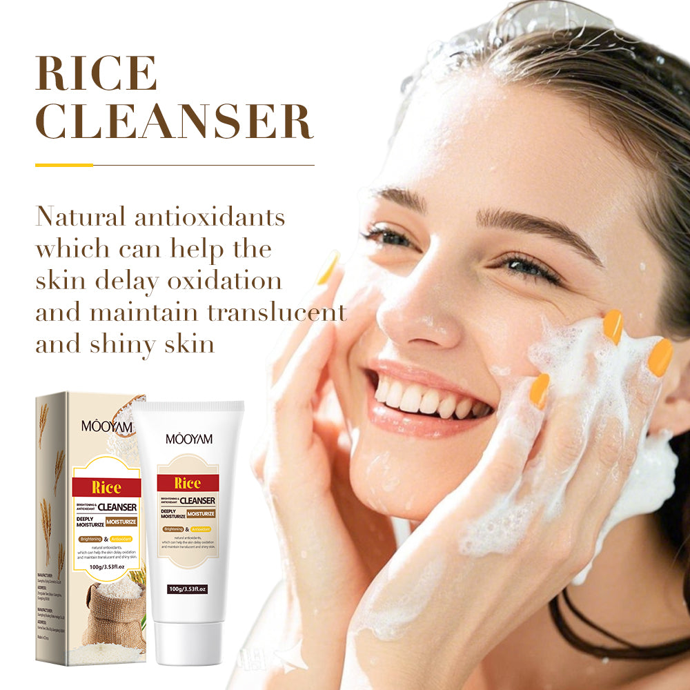 MOOYAM Rice Foam Cleanser