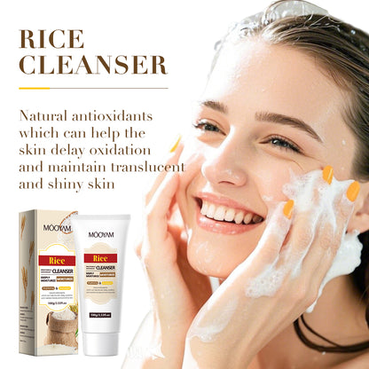MOOYAM Rice Foam Cleanser