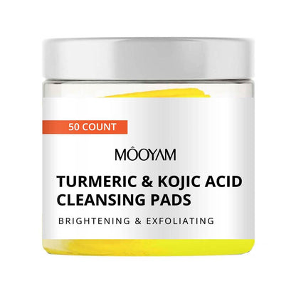 MOOYAM Turmeric & Kojic Acid Cleansing Pads