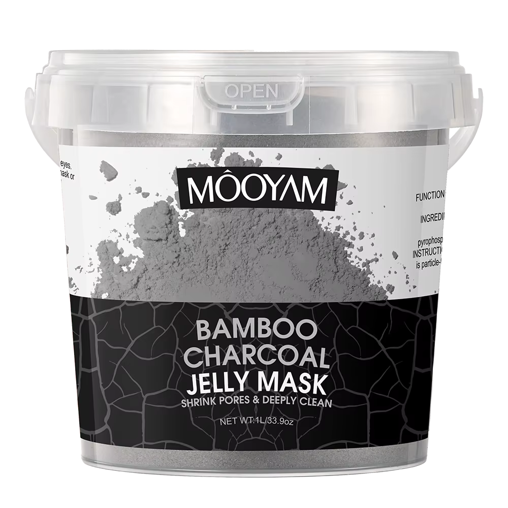 Bamboo Charcoal Jelly Mask – Masque Purifiant & Détox MOOYAM