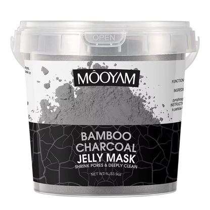 Bamboo Charcoal Jelly Mask – Masque Purifiant & Détox MOOYAM
