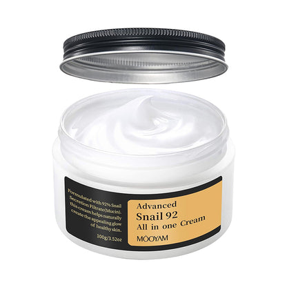 Crème Réparatrice à la Bave d’Escargot – MOOYAM Advanced Snail 92