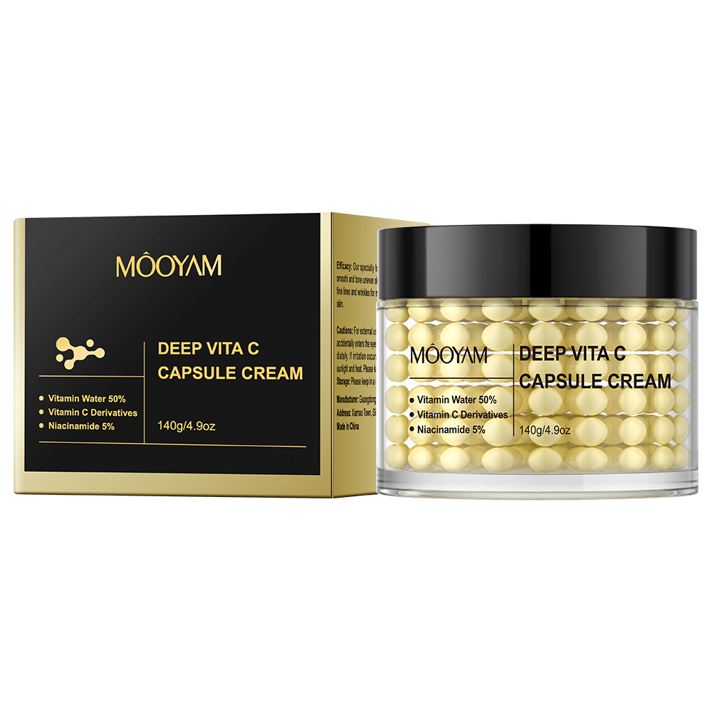 Crème Éclat Vitaminée MOOYAM – Deep Vita C Capsule Cream