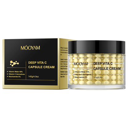 Crème Éclat Vitaminée MOOYAM – Deep Vita C Capsule Cream