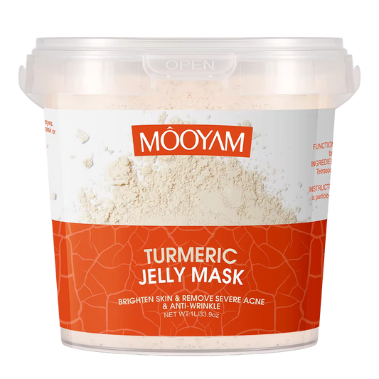 Curcuma Jelly Mask – Masque Éclaircissant & Anti-Imperfections MOOYAM