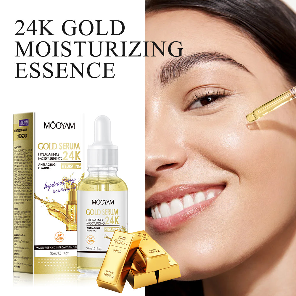 MOOYAM 24K Gold Hydrating & Moisturizing Serum