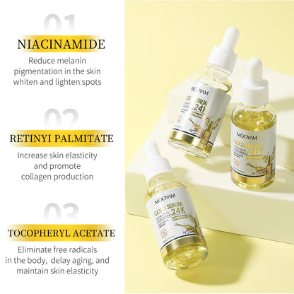 MOOYAM 24K Gold Hydrating & Moisturizing Serum