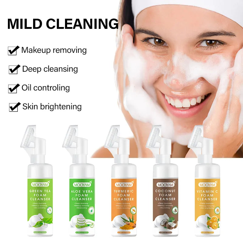 MOOYAM Foaming Cleanser à la Noix de Coco